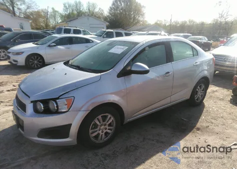 2013 Chevrolet Sonic Lt Auto z USA, uszkodzony, nr VIN 1G1JC5SH0D4198596